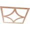 Ekena Millwork Statesman Wood Fretwork Pierced Ceiling Medallion, Cherry, 40"OD x 25 5/8"ID x 1/4"T CMWP40X40X0250STCH - alternate 5